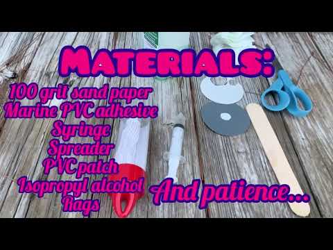 Permanent Inflatable Boat Leak Repair