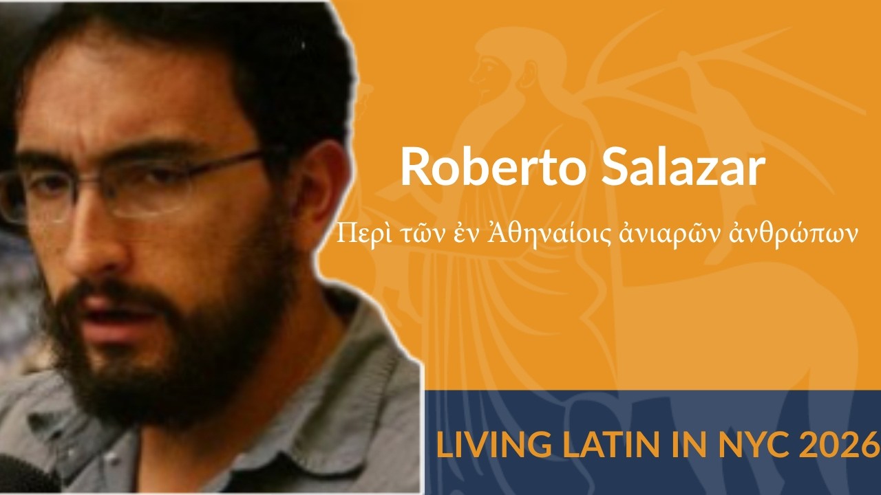 Theophrastus's Annoying People | Lecture in ANCIENT GREEK | Roberto Salazar