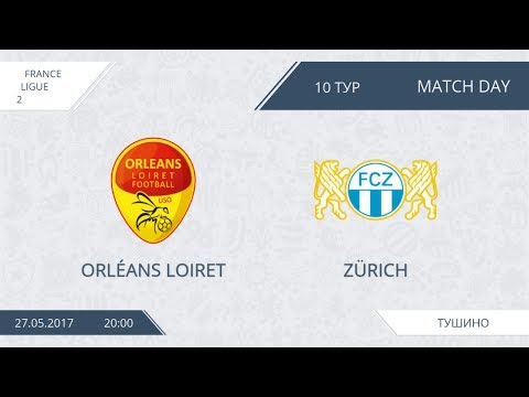 AFL17. France. Ligue 2. Day 10. Orléans Loiret-Zürich