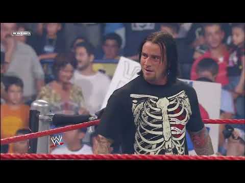 CM Punk | Entrance as World Heavyweight Champion [RAW, Aug. 8, 2008]