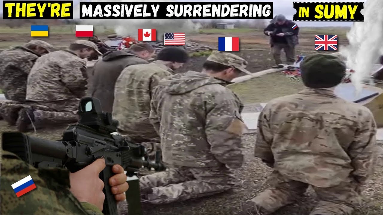 UKRAINE'S crushing DEFEAT in SUMY: Ukrainian Soldiers and Foreign MERCS began to SURRENDER en MASS