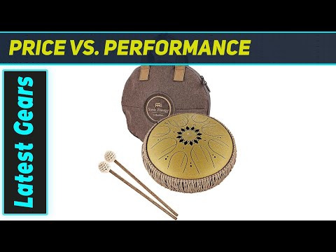 Meinl Sonic Energy Octave Steel Tongue Drum: Pure Bliss for Meditation & Music