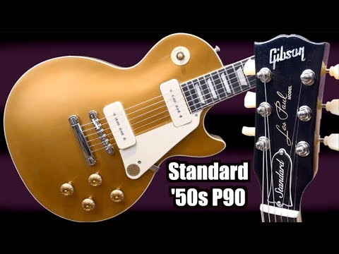 The NEW Standard 50s P90 Gold Top | 2019 Gibson Original Collection Les Paul Review and Demo