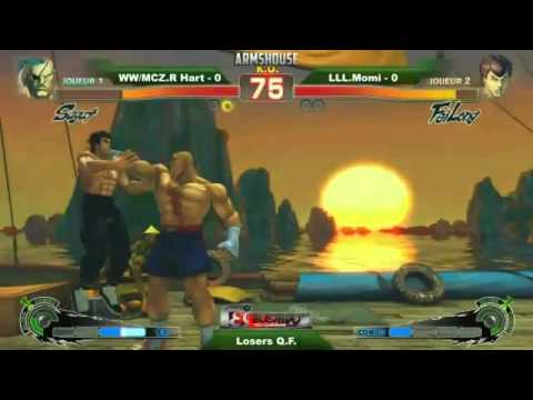 WW/MCZ.Ryan Hart (Sa) vs LLL.Momi (Fe) - losers bracket Bushido Impact SSF4