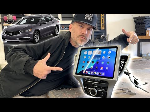 I Flush Mounted an iPad in an Acura TLX