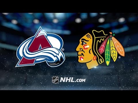 COLORADO AVALANCHE VS CHICAGO BLACKHAWKS HIGHLIGHTS 3/19