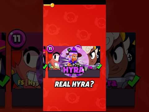 Is it the real HYRA??? #brawlstars #fyp #hyra