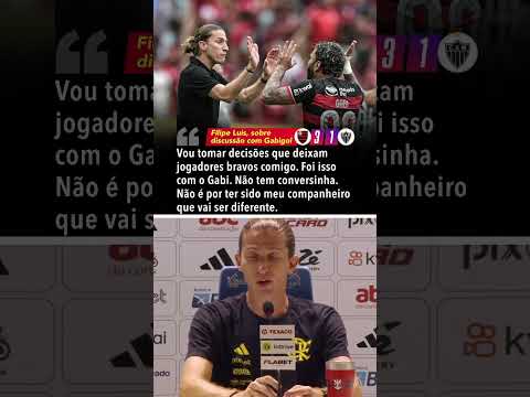 Filipe Luís explicou 'treta' com Gabigol #shorts