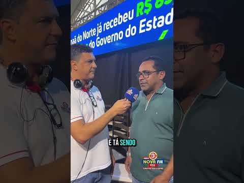Visita do Governador @MauroMendesOficial : marca um momento histórico paraNova Canaã do Norte!