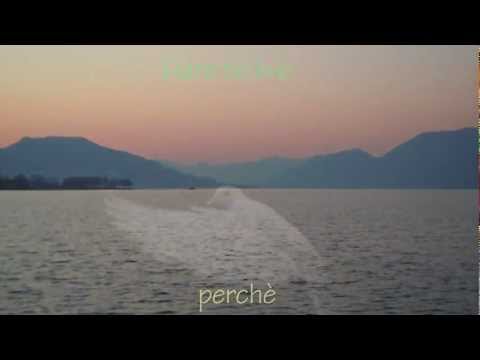 Vivere - Andrea Bocelli & Laura Pausini -  Lyrics on Screen