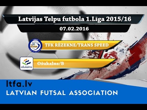 TFK RĒZEKNE/TRANS SPEED - Ošukalns/B [LTFA 1.LĪGA 2015/16 [Highlights]