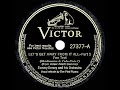 1941 HITS ARCHIVE: Let’s Get Away From It All - Tommy Dorsey (Sinatra-Haines-Stafford-Pipers, voc)