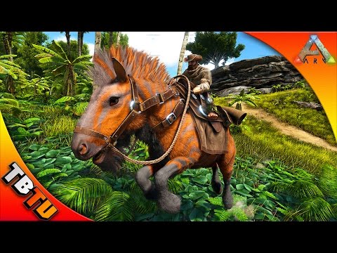 🚩ARK EQUUS TAMING! WHERE TO FIND & HOW TO TAME THE EQUUS! Ark: Survival Evolved V256 Gameplay