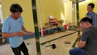 CÁC EM LÀM TIỂU CẢNH MÙA XUÂN 同學們做小春景