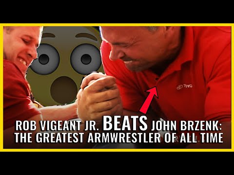 RVJ beats John Brzenk (The greatest armwrestler of ALL TIME)