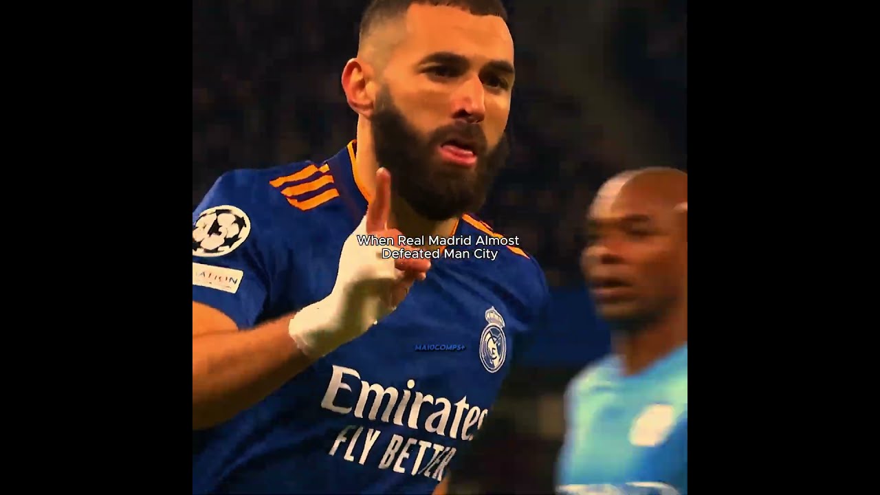 BENZEMA TRIED EVERYTHING… 💔 | MAN CITY 4-3 REAL MADRID | UCL 2022