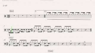 Melody Gardot Preacherman Drum Sheet