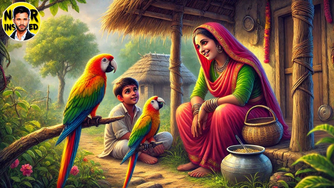 तोता ने मैना को बताया दुष्टमंत्री की करनी का फल | Buddhist story | Nidarinspired