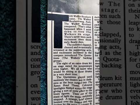 The walker brothers 1966 article 67rebellion the official music archive