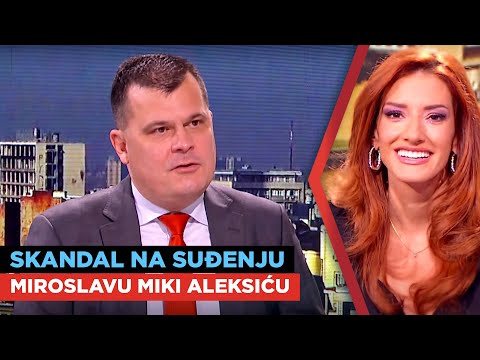 Skandal na suđenju Miroslavu Miki Aleksiću | Jugoslav Tintor | URANAK1