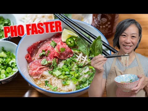 Fast Pho at Home - Vietnamese Beef Noodle Soup
