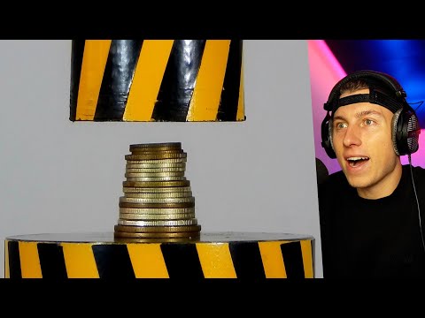 HYDRAULIK PRESSE ZERSTÖRT ALLES in 0,5 Sekunden