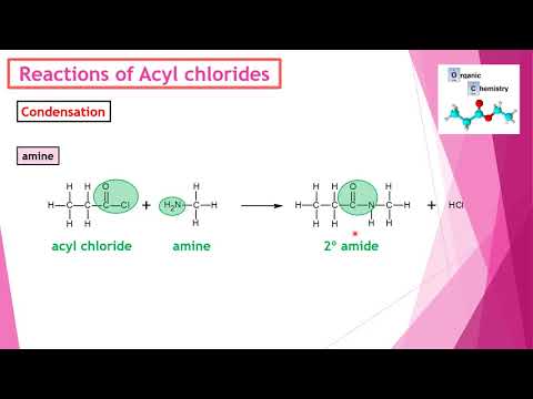 Year 13 Organic Chemistry Revision - Reactions of acyl chlorides - Level 3 NCEA