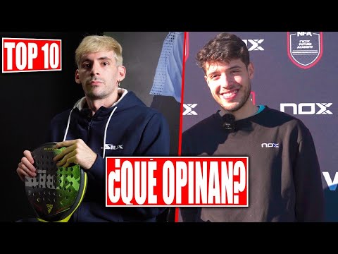 TOP 10 World Padel Tour. ASÍ se DEFINEN los JUGADORES  Agustin Tapia, Stupa, Lima, Maxi Sánchez