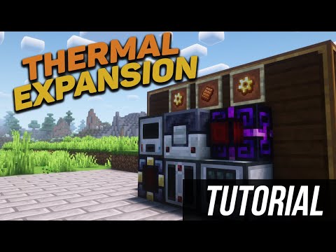 Thermal expansion tutorial / guide 1.16.5 +  Mechanisms (minecraft java edition)