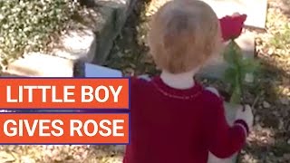 Little Boy Indecisive About Gifting Rose | Daily Heart Beat