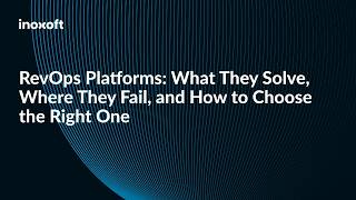 RevOps Platforms: What They Solve, Where They Fall Short, and How to Choose the Right Fit