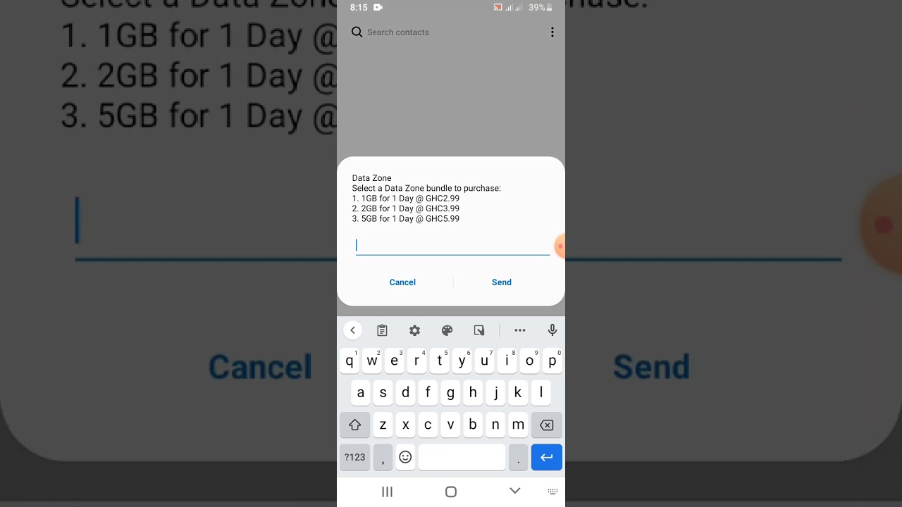Get 5GB data bundle with just GHC5