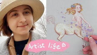 Day in the Life of an Artist with chronic illness