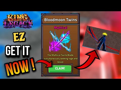 [ TUTORIAL ] How to get BLOODMOON Twins | King Legacy