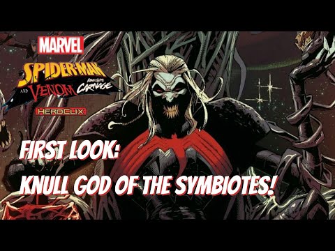 Heroclix First Look: Spider-Man and Venom Absolute Carnage preview #6: Knull God of the Symbiotes