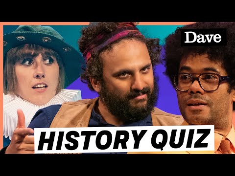 Maisie Adam, Nish Kumar & Rosie Jones Take a HISTORY QUIZ | Question Team | Dave