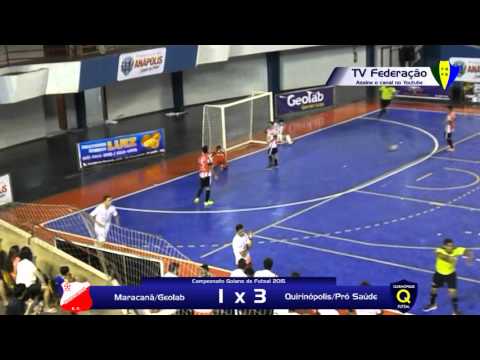 Maracanã/Geolab x Quirinópolis/Pró Saúde - Quartas - Camp. Goiano 2015 Ad. Masc.