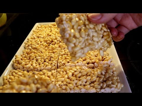 Easy snacks (AMPAW) Crispy Puffed rice bars recipe