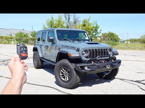 2024 Jeep Wrangler 392 Rubicon Final Edition: Start Up, Exhaust, Walkaround, Test Drive and Review