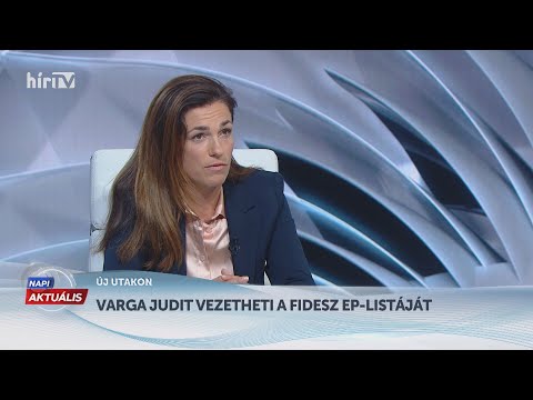 Napi aktuális - Varga Judit (2023-06-29) - HÍR TV