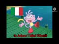 Dora The Explorer I Love My Boots Italian