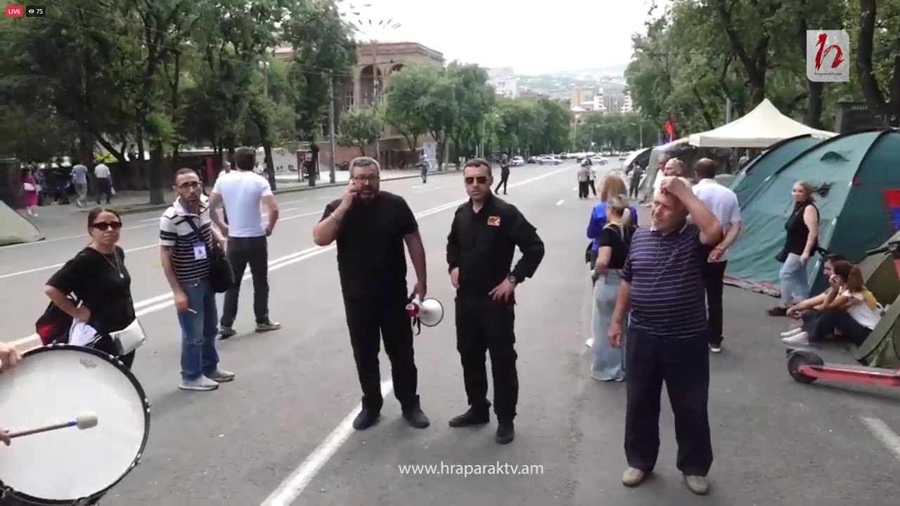 #Ուղիղ. Այս պահին իրավիճակը Բաղրամյան պողոտայում