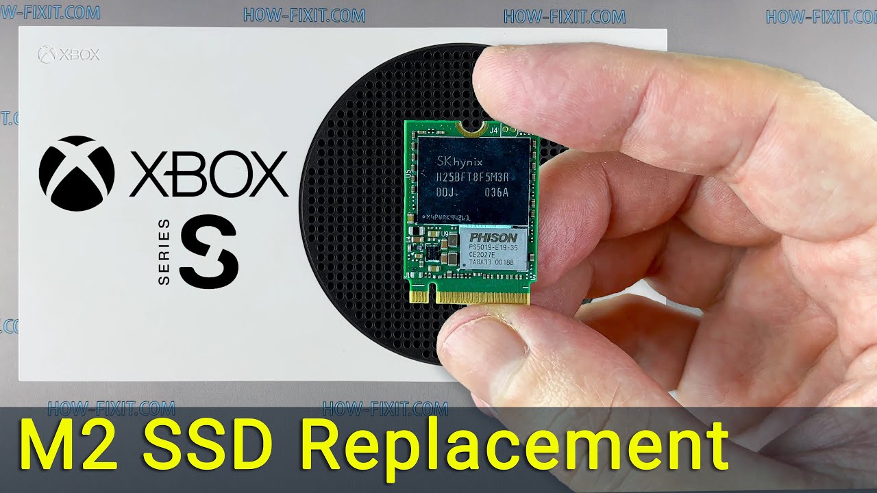 Xbox Series S interner M.2-SSD-Austausch