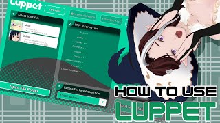  - Tutorial - How to use Luppet for Vtubing