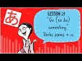 #21 Learn Japanese - go/come/return (to do) something - Verb stems + ni ～にいきます、～にきます、～にかえります