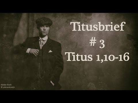 Predigtreihe: Titusbrief #3 - Gegen das Treiben der Irrlehrer- Gesetzesfrömmigkeit | Jürgen Fischer