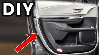 DIY 2021-2025 Toyota Sienna Front Door Panel Removal | How To Remove Toyota Sienna Door Panels