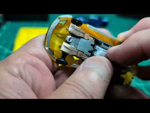 Jag Hobbies Mega G Plus replacement motor assembly with simplified circuit board.