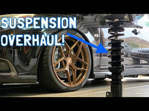 Brand New Maptun Suspension on My Saab 9-3 Turbo X!  - XT Coilover Install 🔥