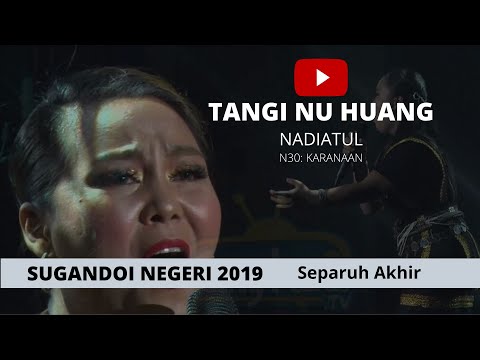 Sugandoi Kaamatan Negeri 2019 (Separuh Akhir), NADIATUL -TANGI NU HUANG